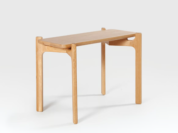 SHAW - Rectangular oak side table by Liqui Contracts - view 2